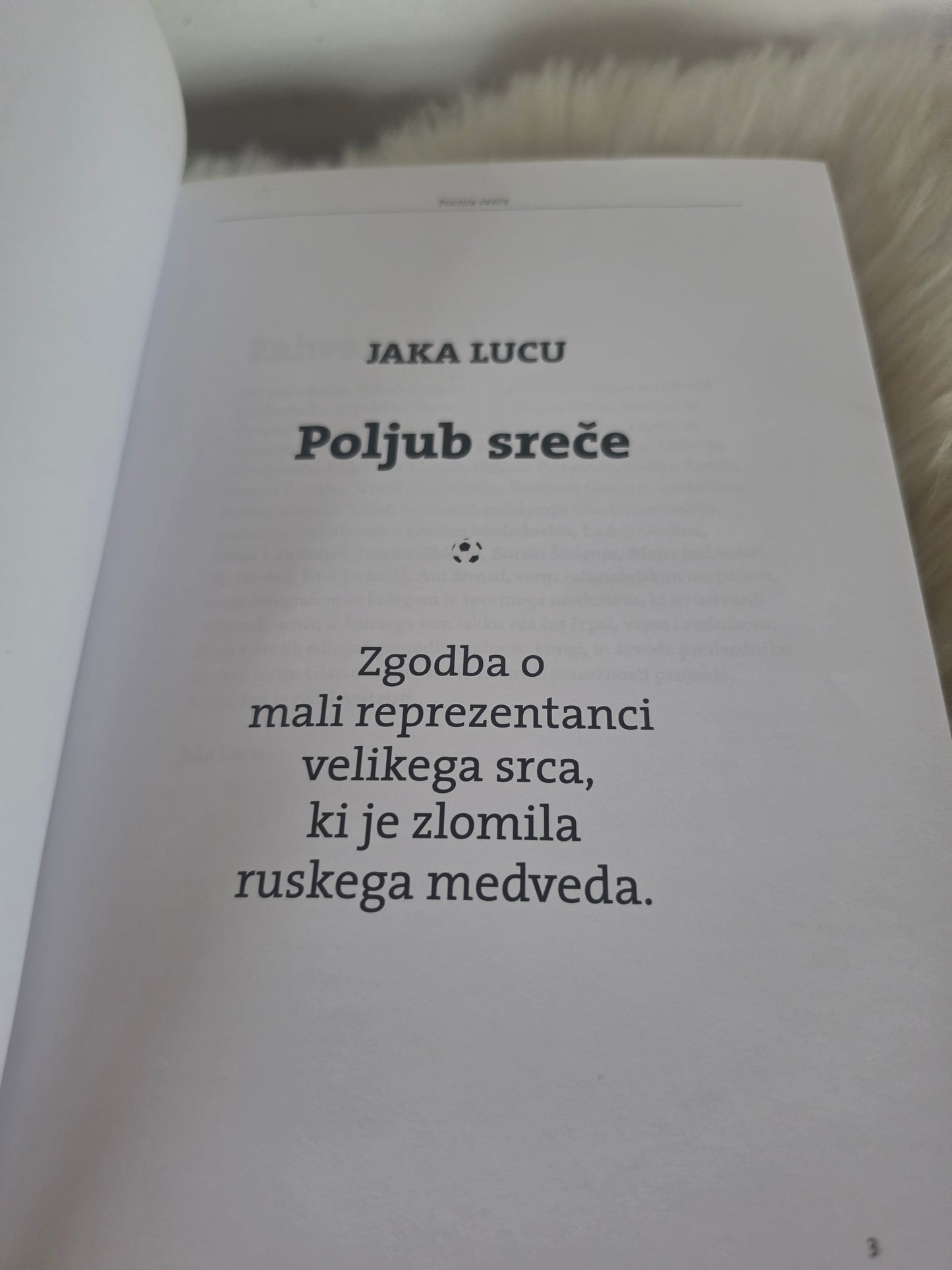 Poljub sreče Jaka Lucu