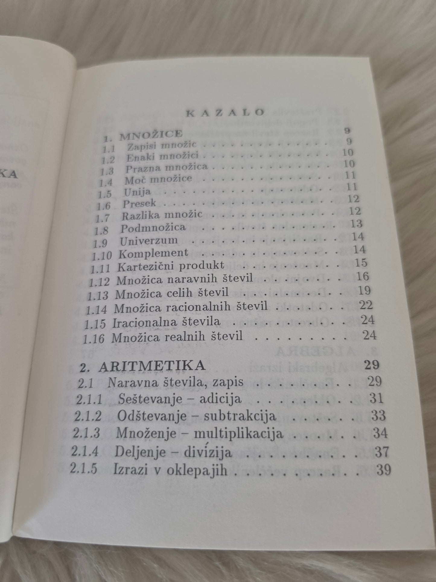 Osnovnošolska matematika za v žep Jože Kotnik