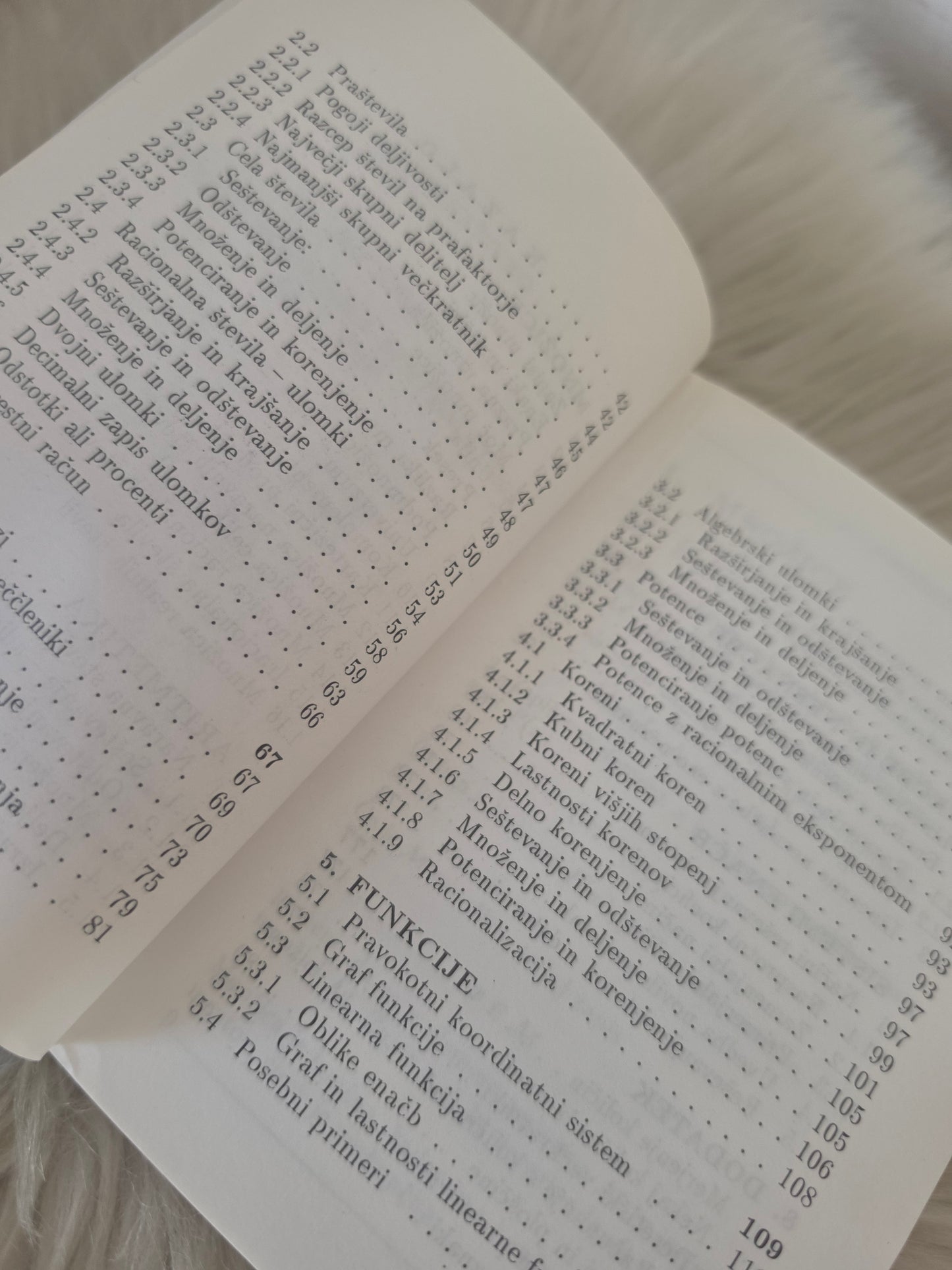 Osnovnošolska matematika za v žep Jože Kotnik