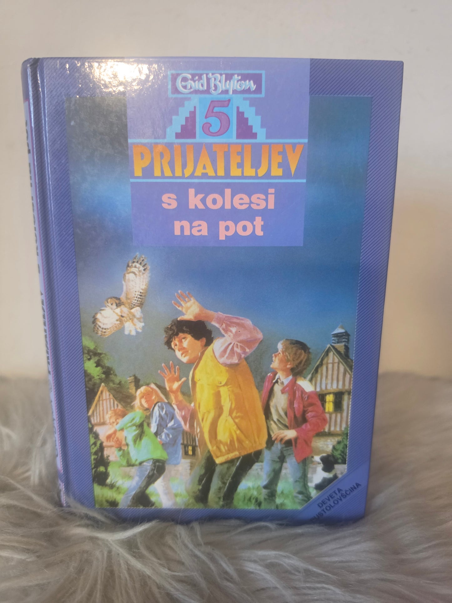 5 prijateljev s kolesi na pot Enid Blyton