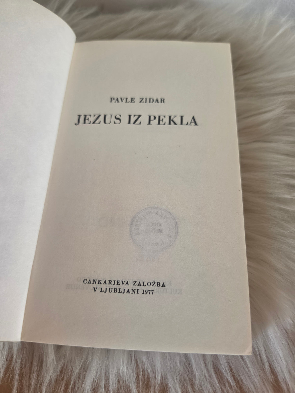 Jezus iz pekla Pavle Zidar