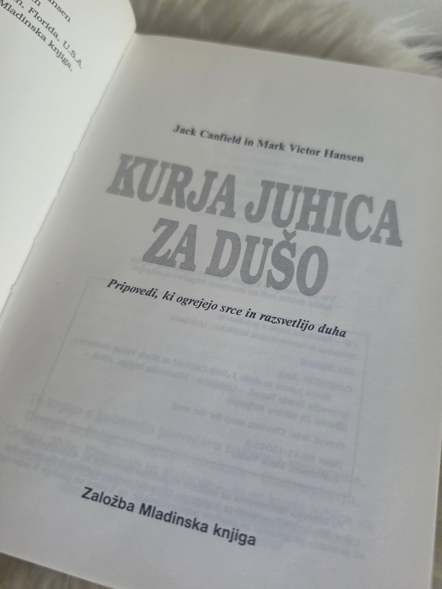 Kurja juhica za dušo Jack Canfielld Mark Victor Hansen