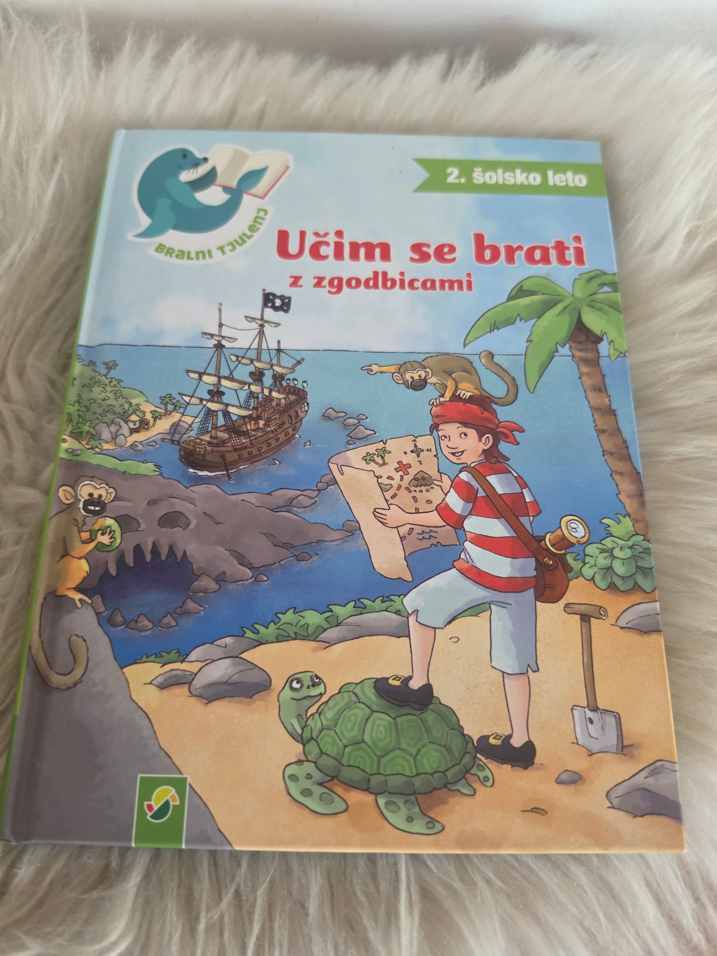 Učim se brati  z zgodbicami Bralni tjulenj