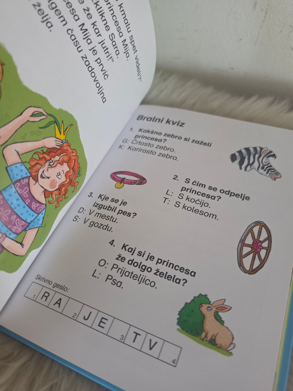 Učim se brati  z zgodbicami Bralni tjulenj