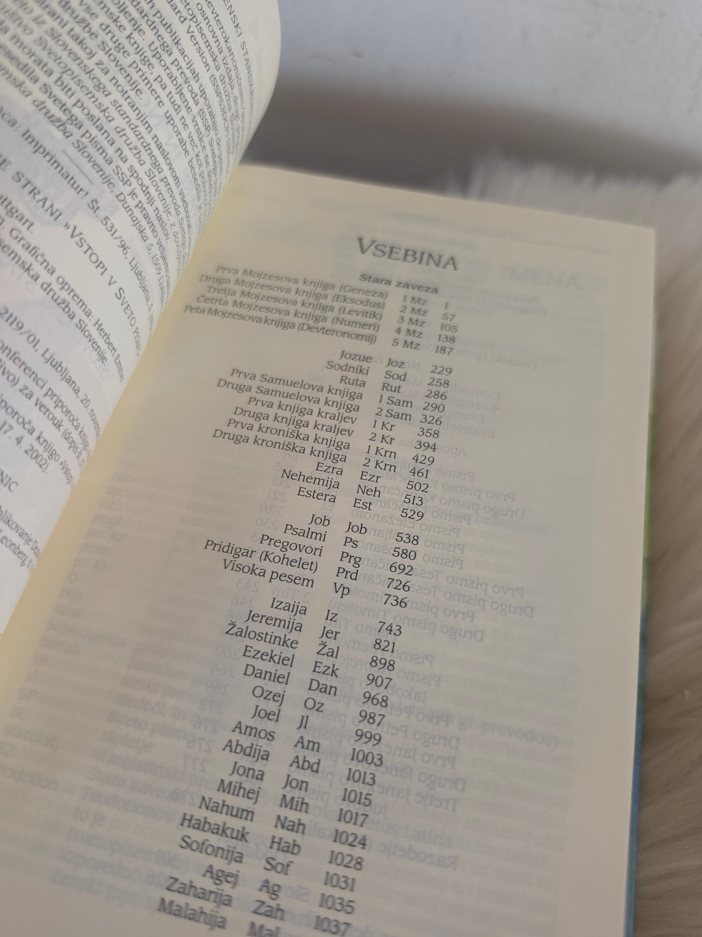Vstopi v sveto pismo Svetopisemska družba Slovenije