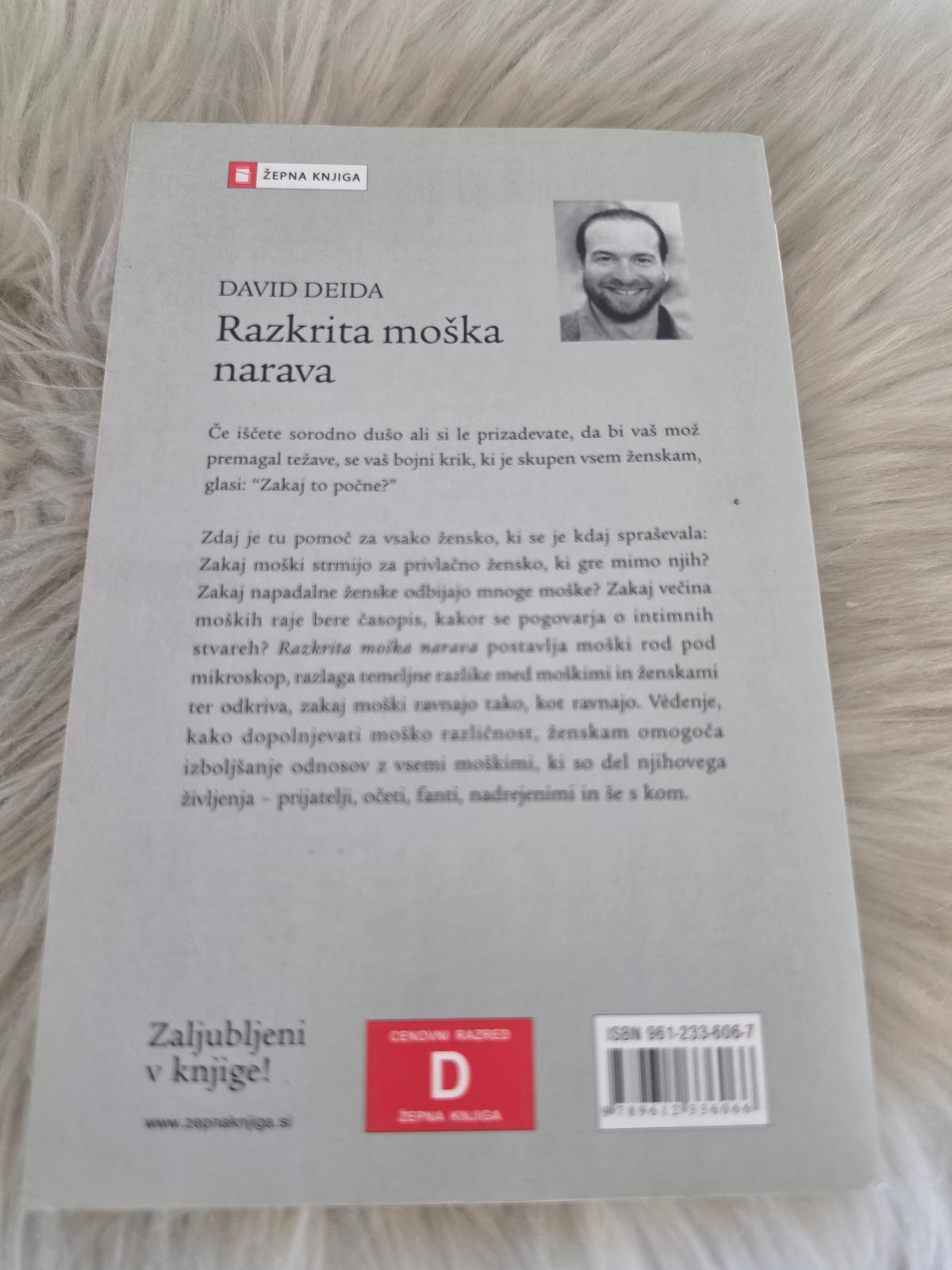 Razkrita moška kravata David Deida