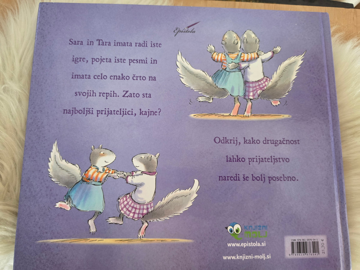 Sara prespi pri prijateljici Epistola