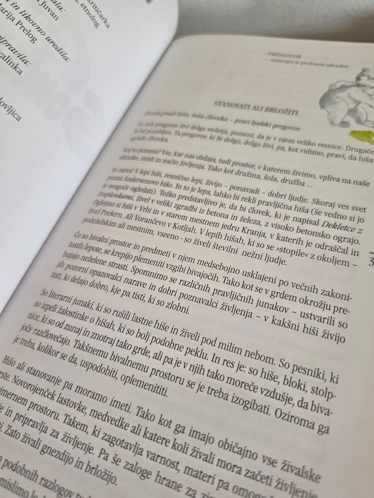 Sonce v brlogu već avtorjev