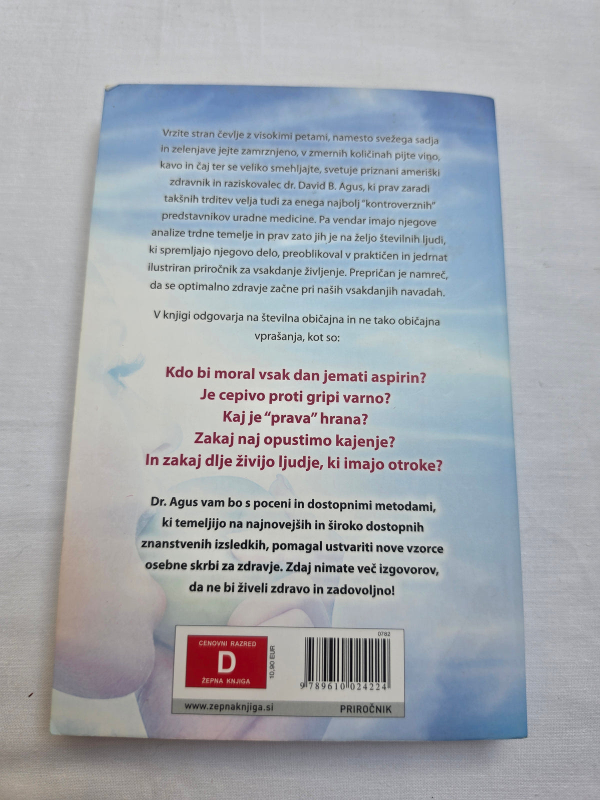 Kratek vodnik za dolgo življenje dr.David B. Agus