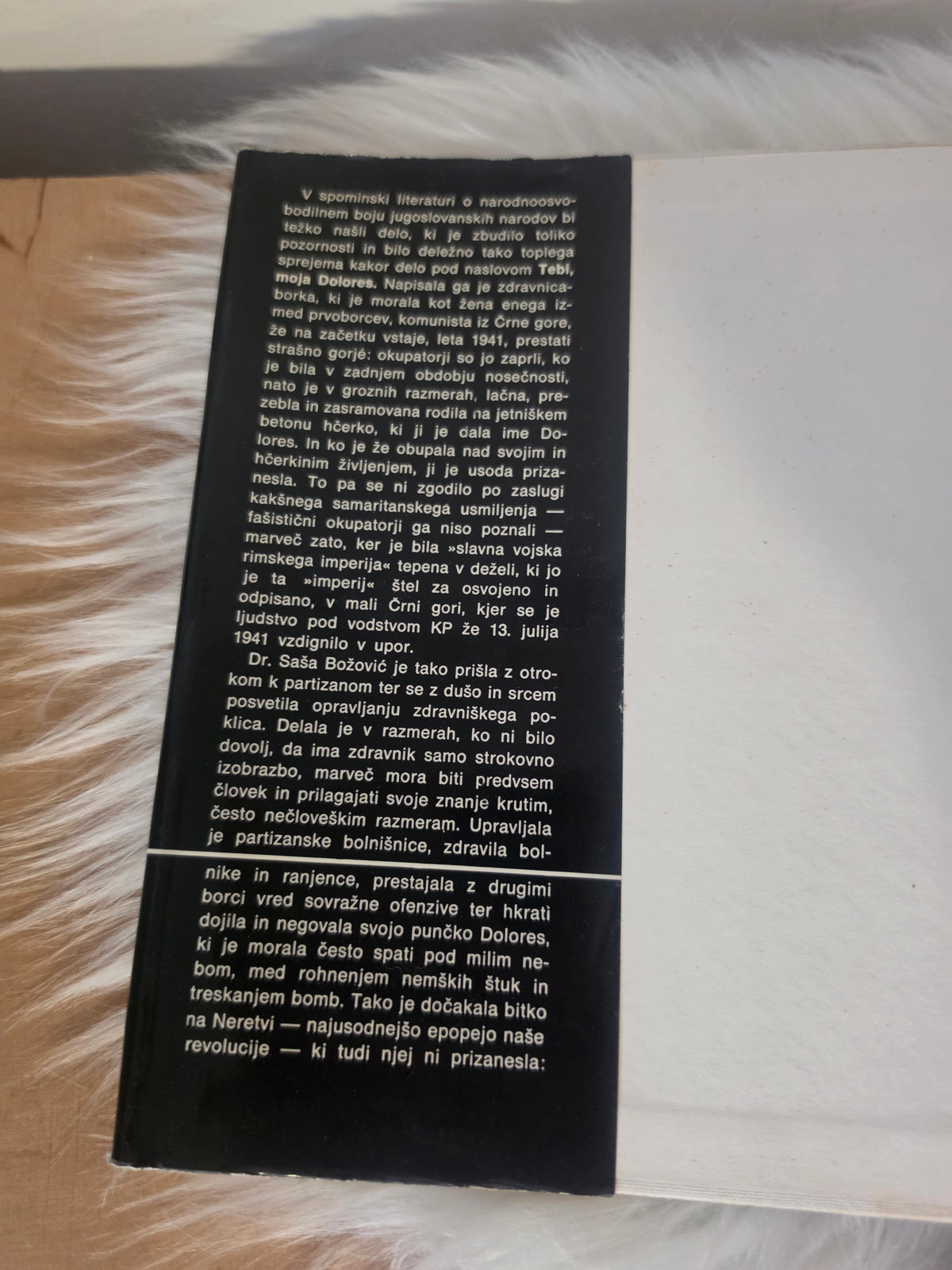 Tebi, moja Dolores Saša Božovič