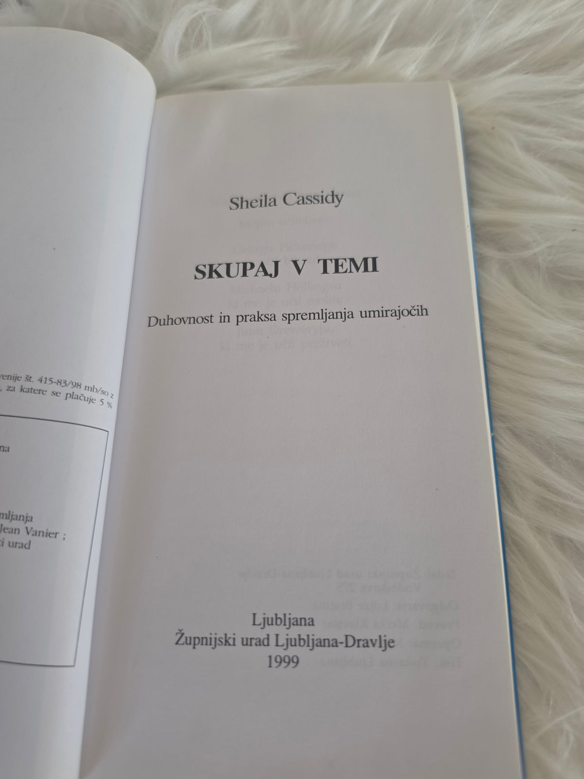 Skupaj v temi Sheila Cassidy