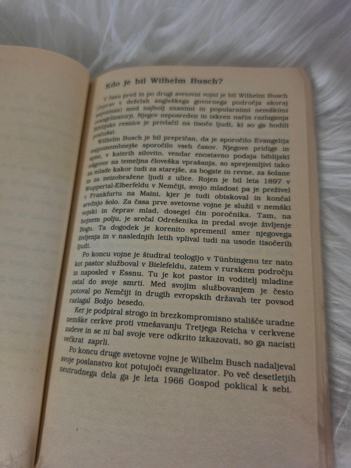 Jezus naša usoda Wilhelm Busch