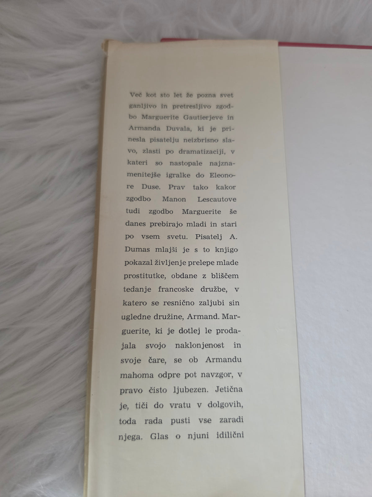 Dama s kamelijami A.Dumas