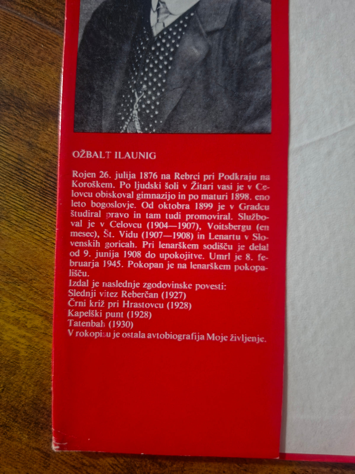 Črni križ pri Hrastovcu Ožbalt Ilaunig