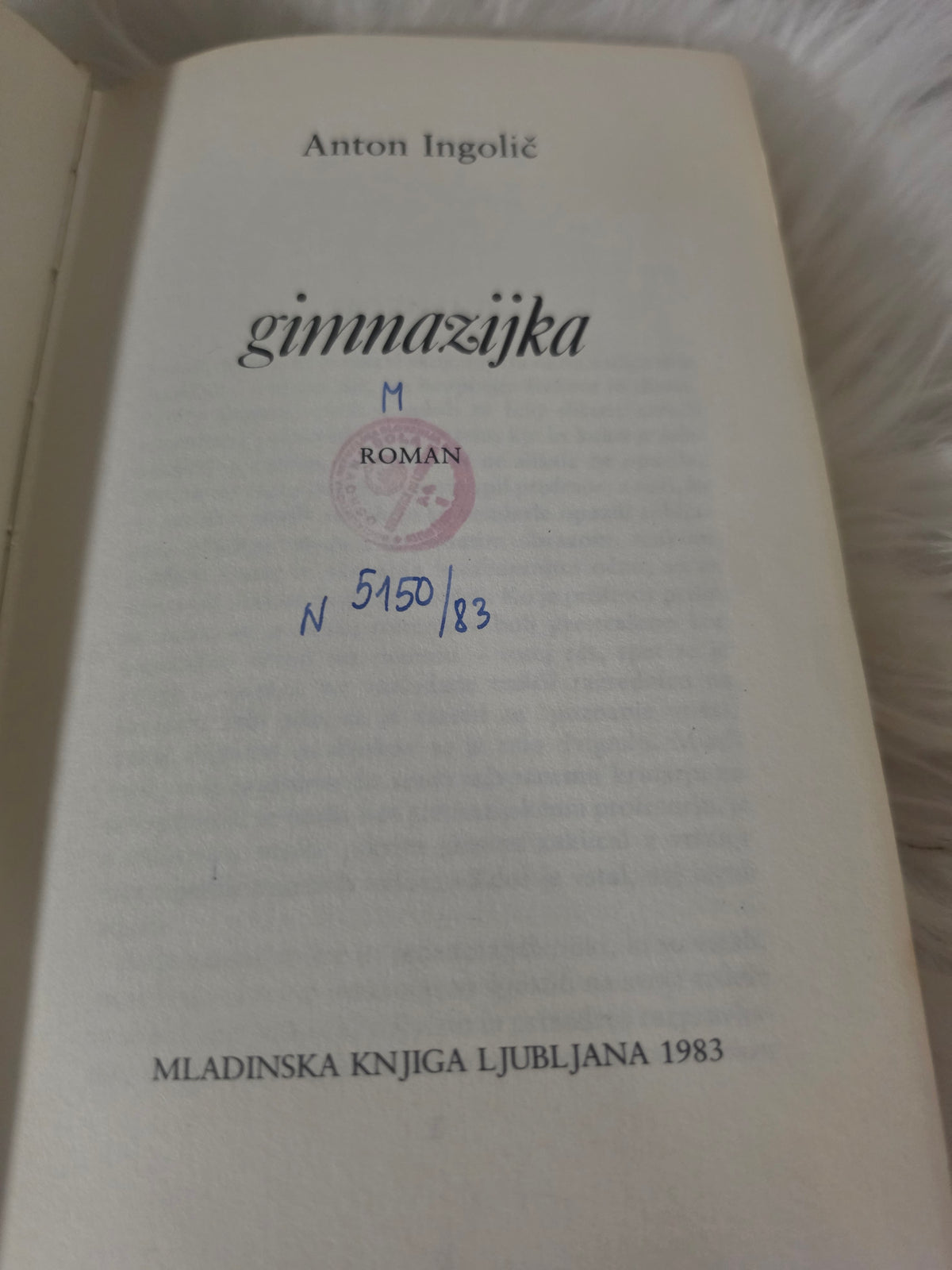 Gimnazijka Anton Ingolič