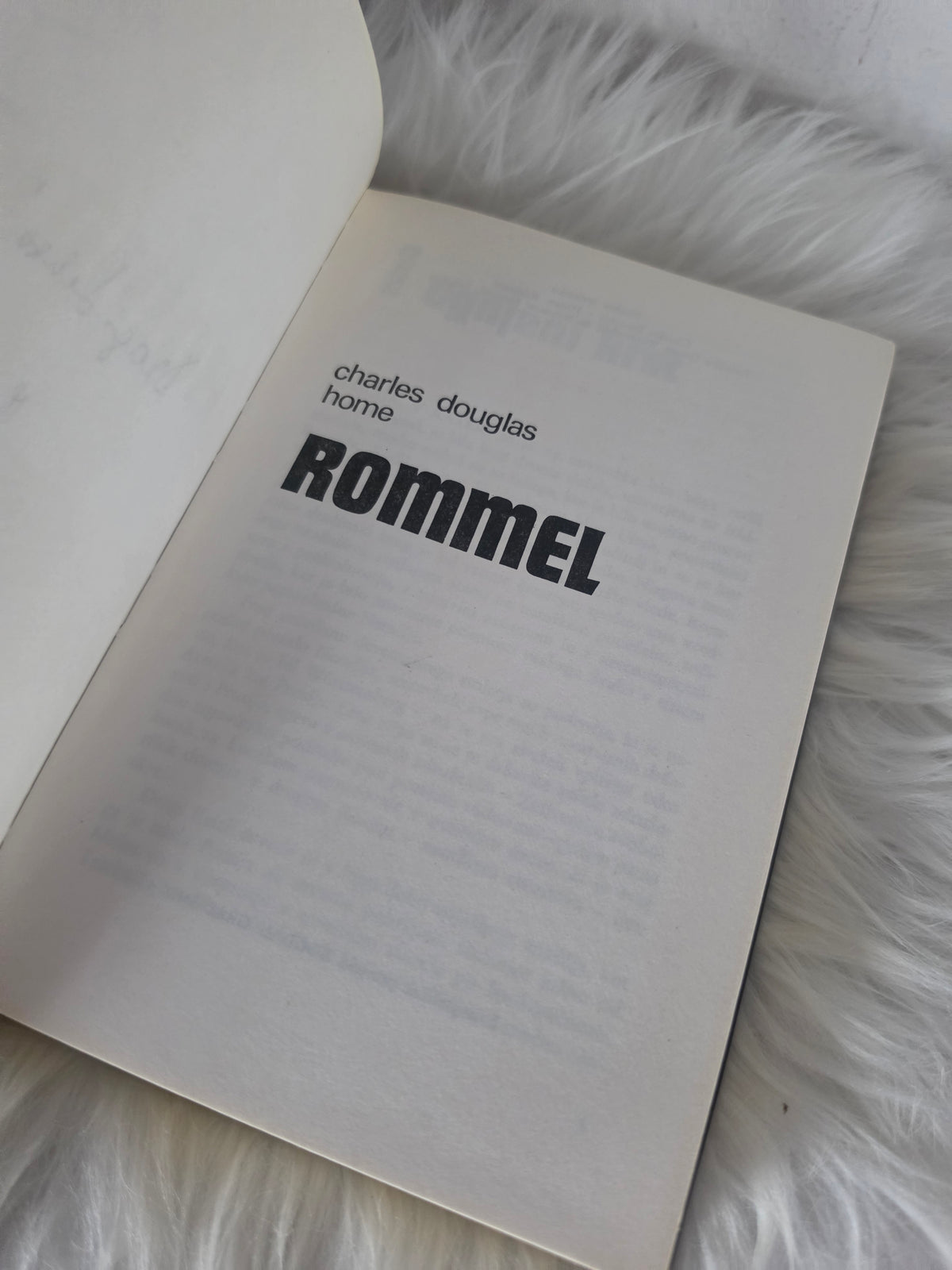 Rommel  Charles Douglas Home