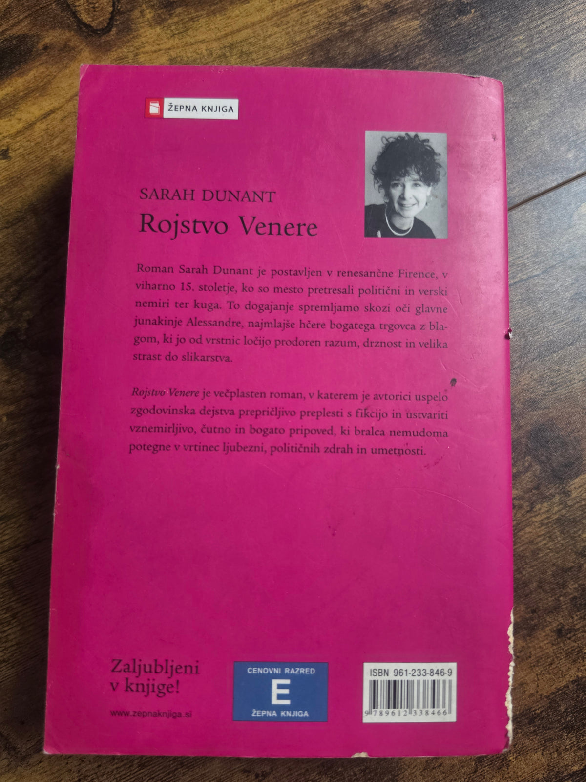 Rojstvo Venere Sarah Dunant
