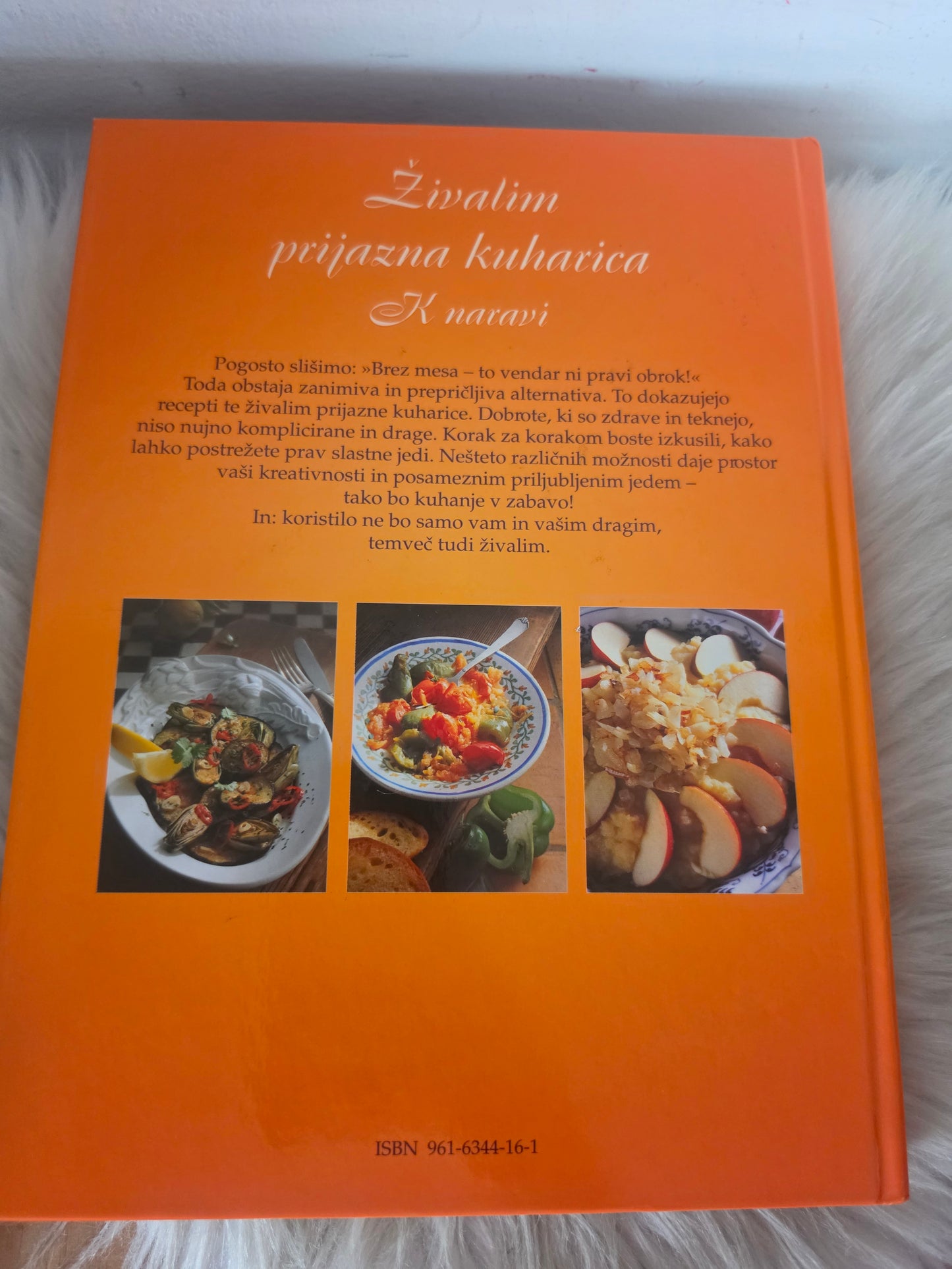 Živalim prijazna kuharica  K naravi Gabrielin sklad
