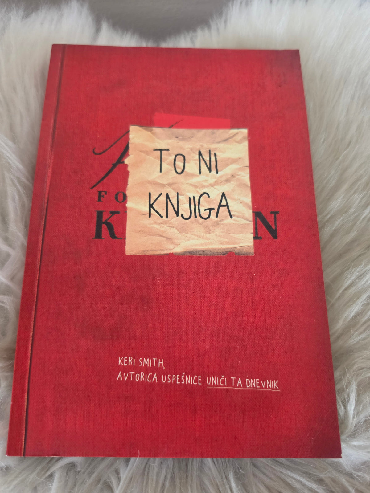 To ni knjiga Keri Smith