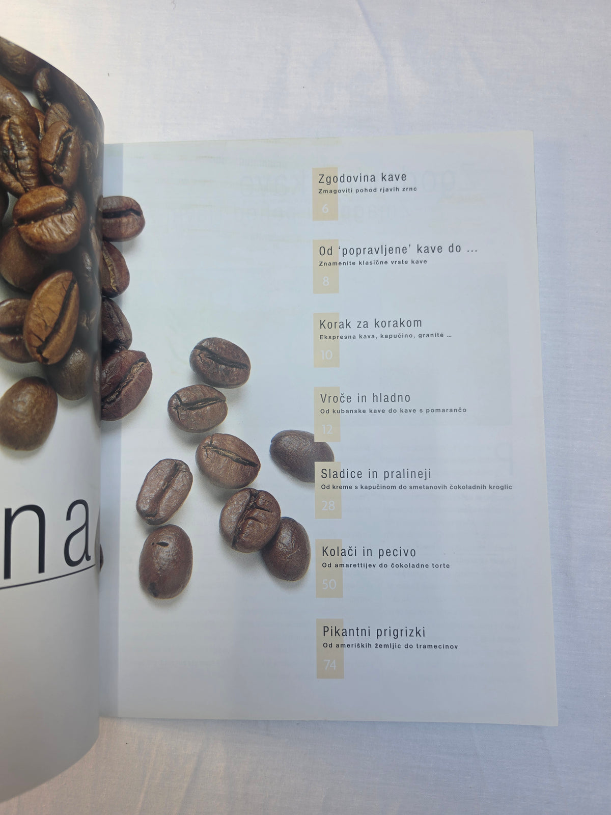 Predjedi, - Sendviči, - Kava, - Hitra kuhinja, - Siri Učila