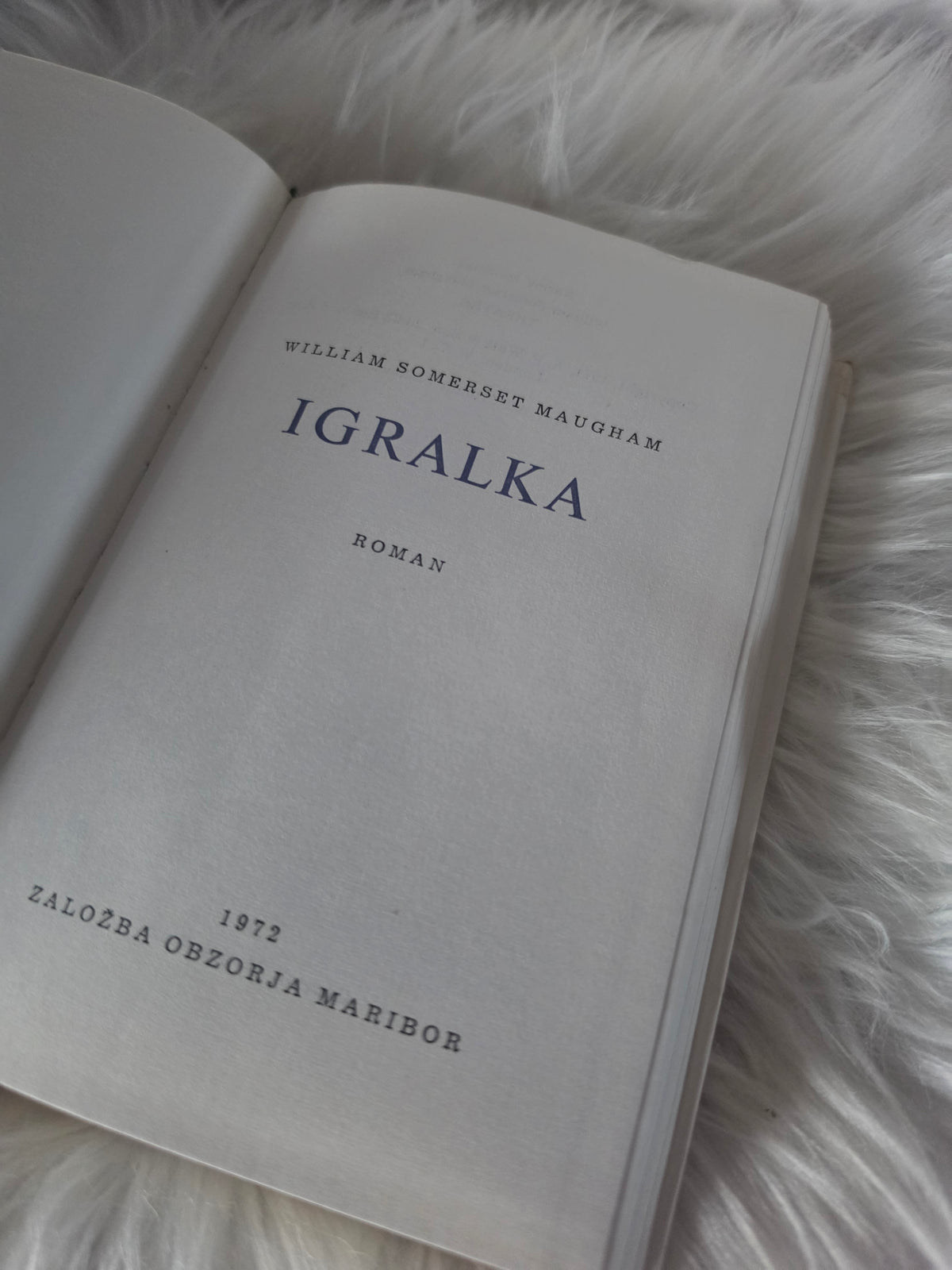 Igralka William Somerset Maugham
