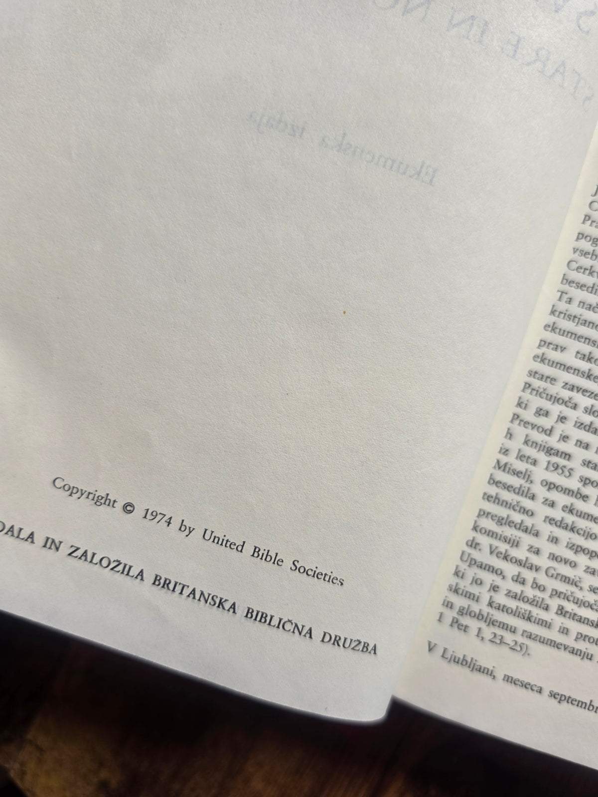 Sveto pismo Britanska Biblična druzba