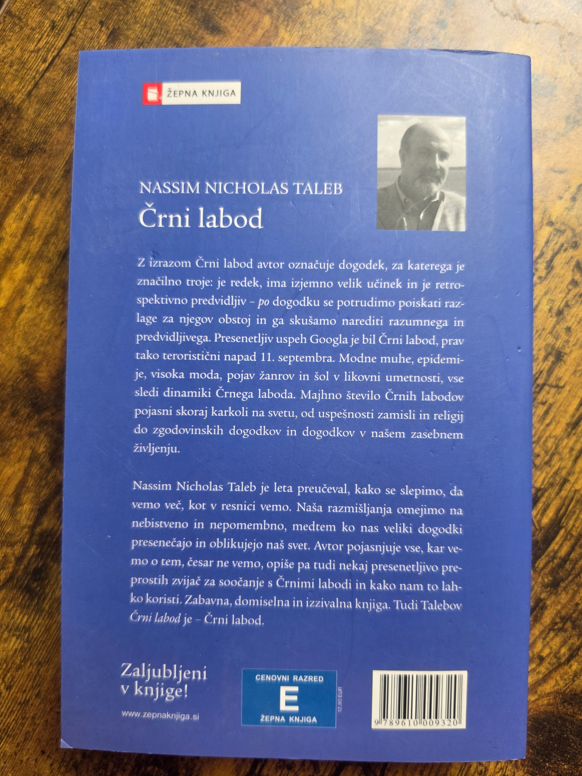 Črni labod Nassim Nicholas Taleb