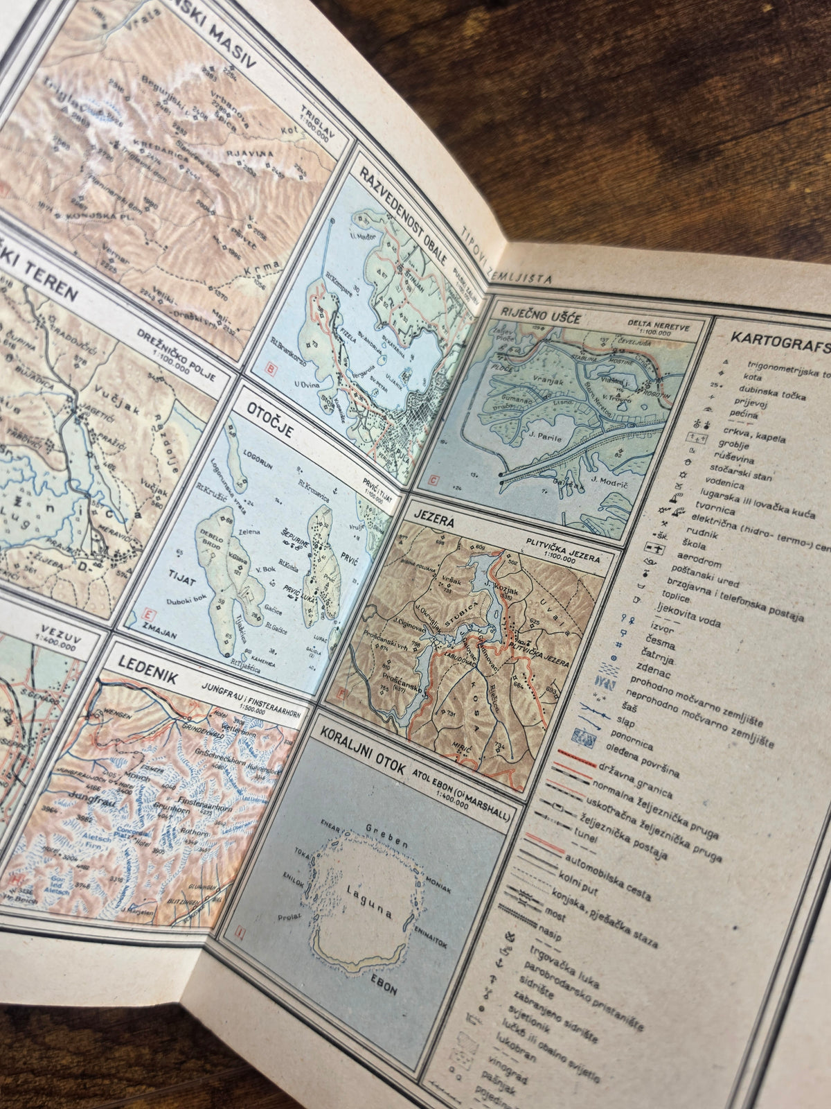 Geografski atlas Seljačka sloga