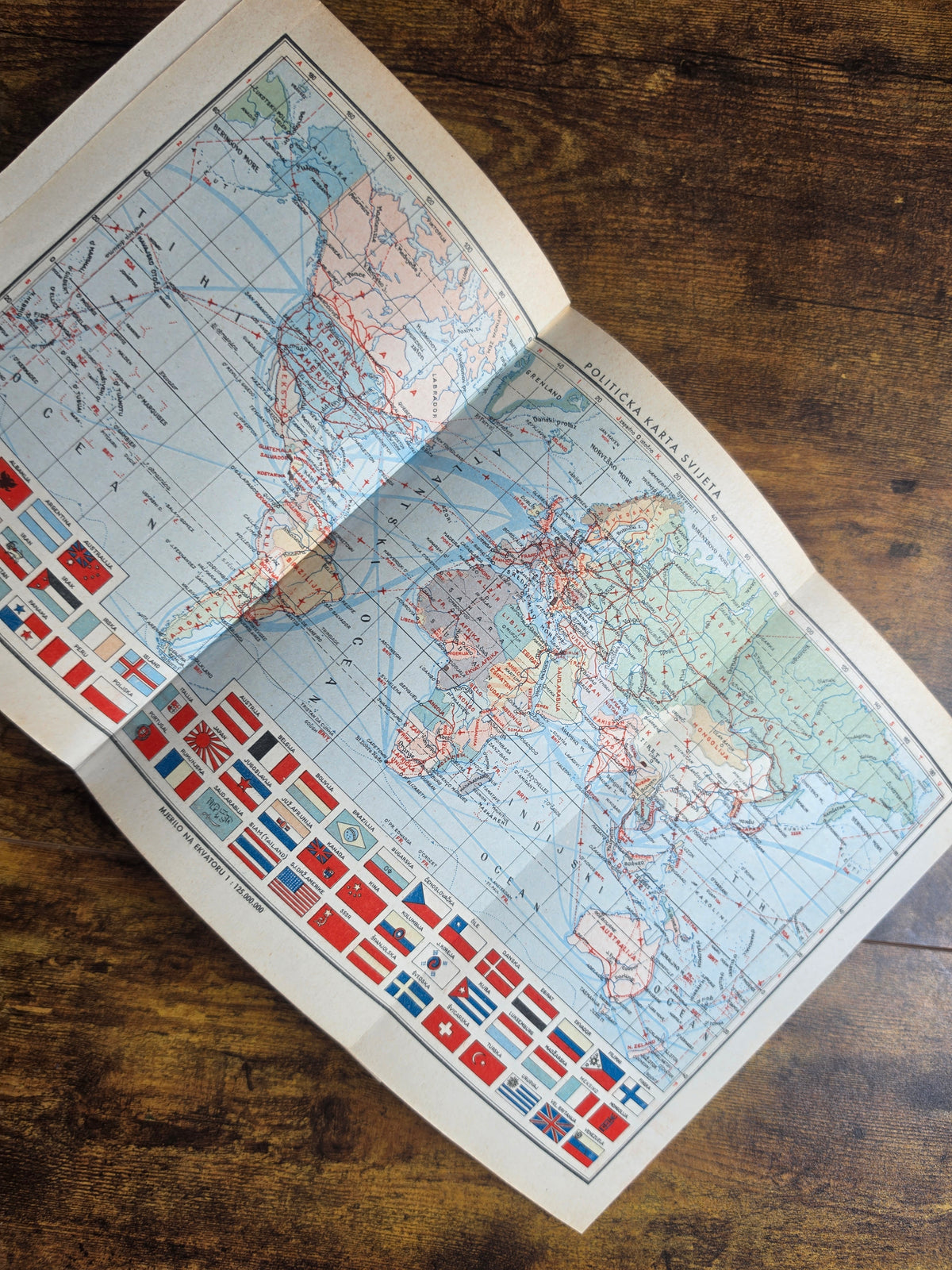Geografski atlas Seljačka sloga