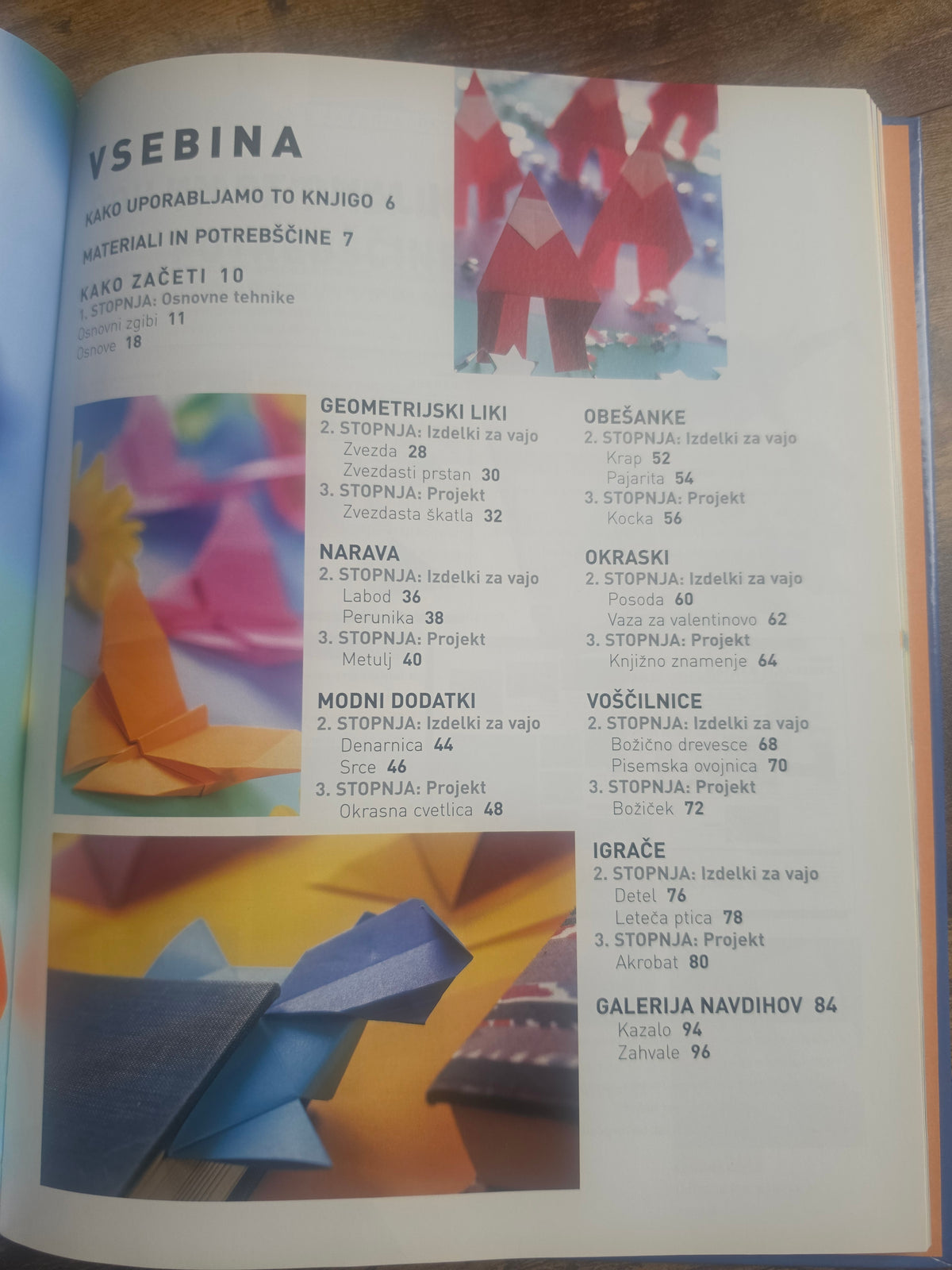 Origami- za začetnike, v treh stopnjah do popolnosti Založba Mladinska knjiga