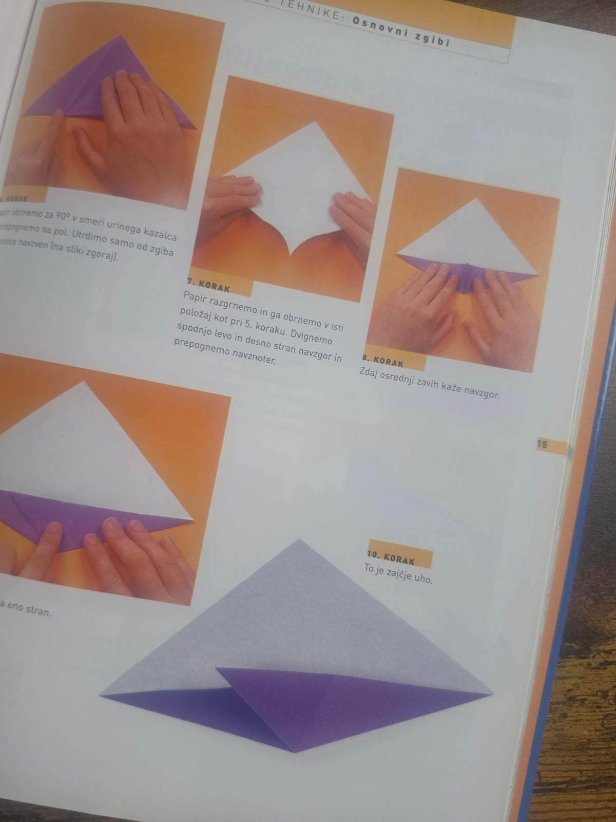Origami- za začetnike, v treh stopnjah do popolnosti Založba Mladinska knjiga