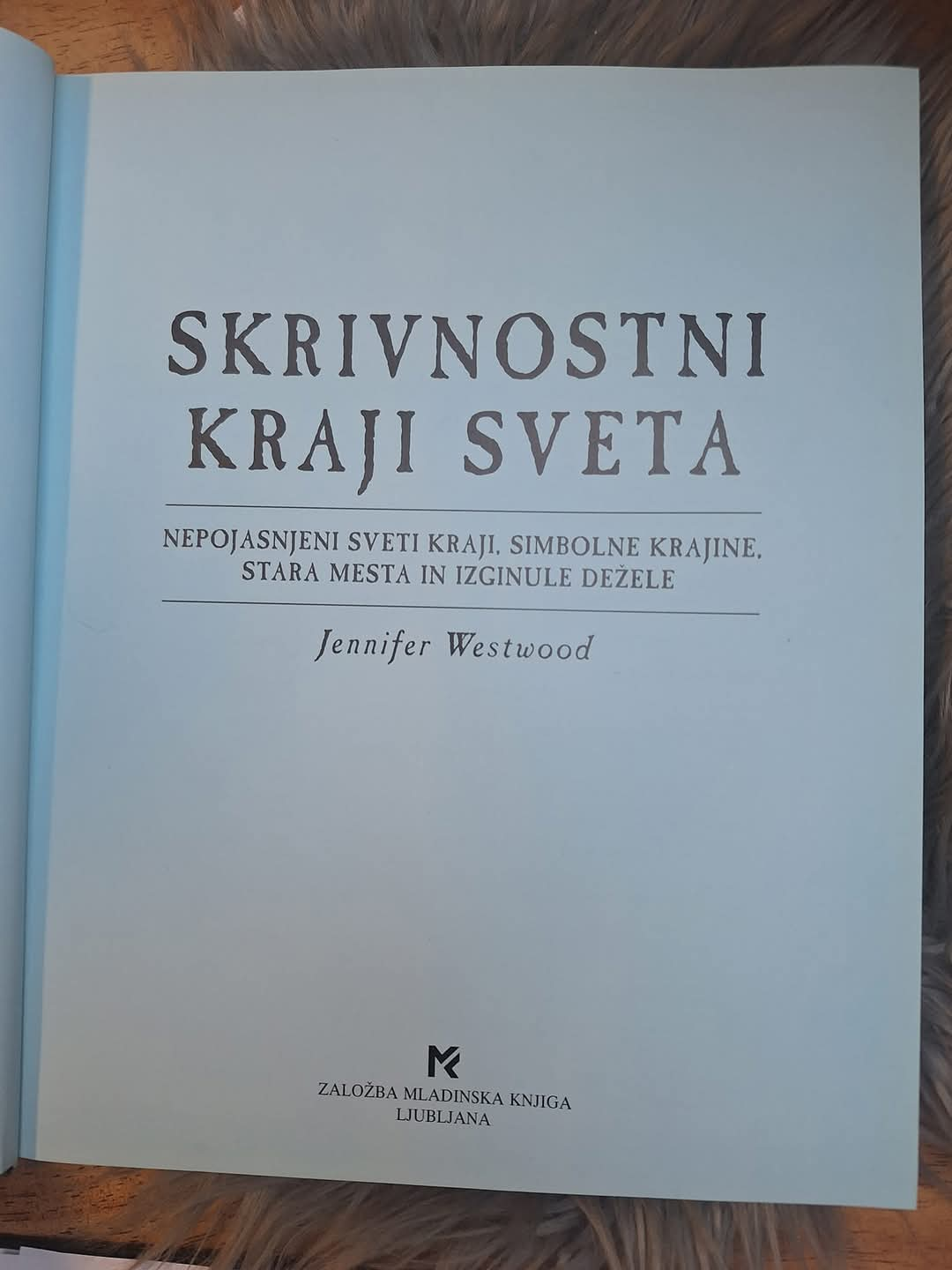 Skrivnostni kraji sveta, Jennifer Westwood