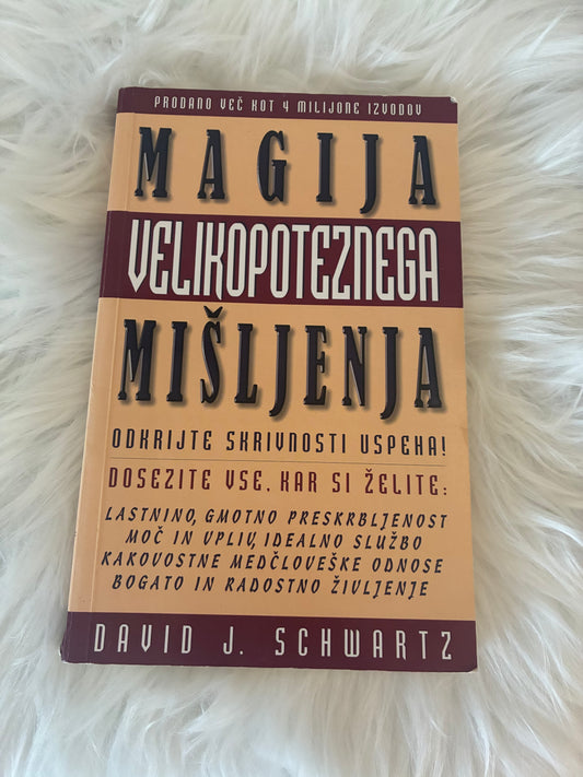 Magija velikopoteznega mišljenja David J. Schwartz