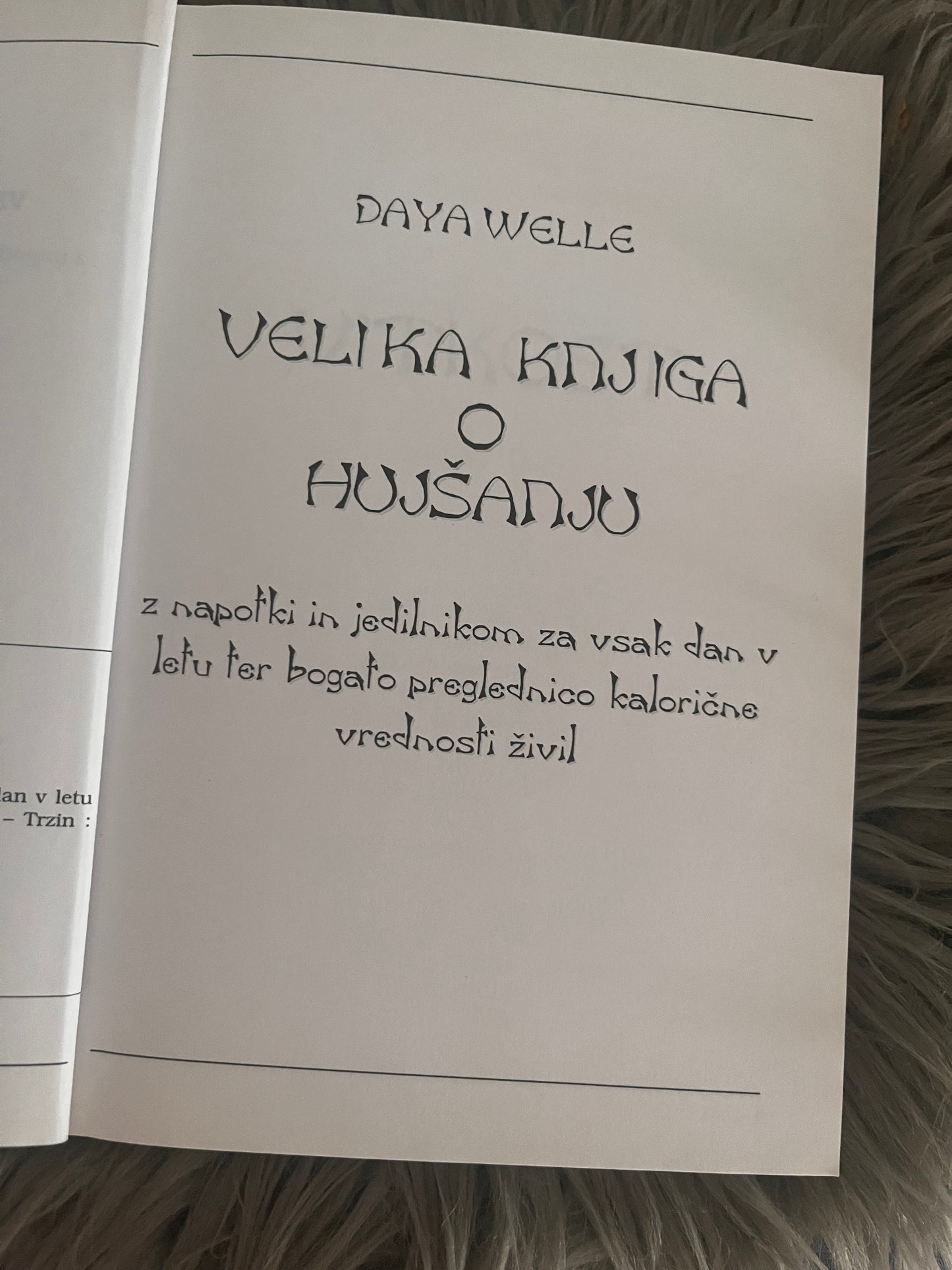 Velika knjiga o hujšanju Daya Welle