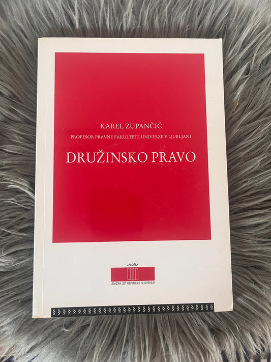 Družinsko pravo Karel Zupančič