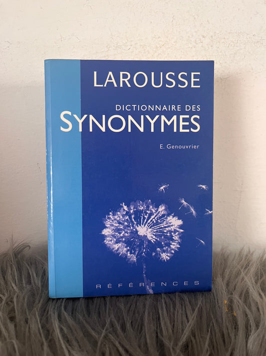 Dictiinnaire des Synonymes E. Genouvrier