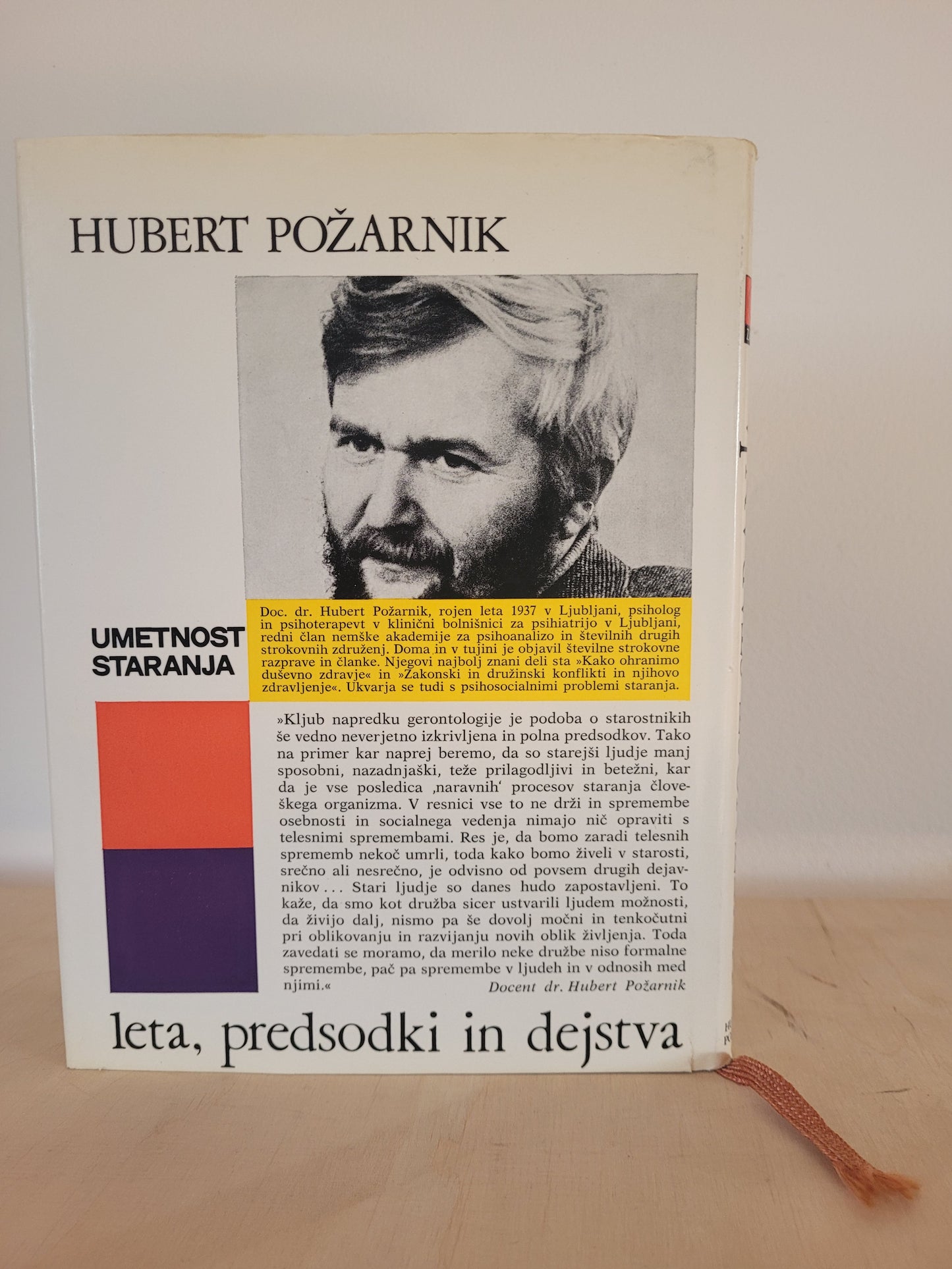 Umetnost staranja Hubert Požernik