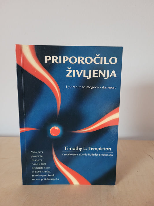 Priporočilo življenja Timothy L.Templeton