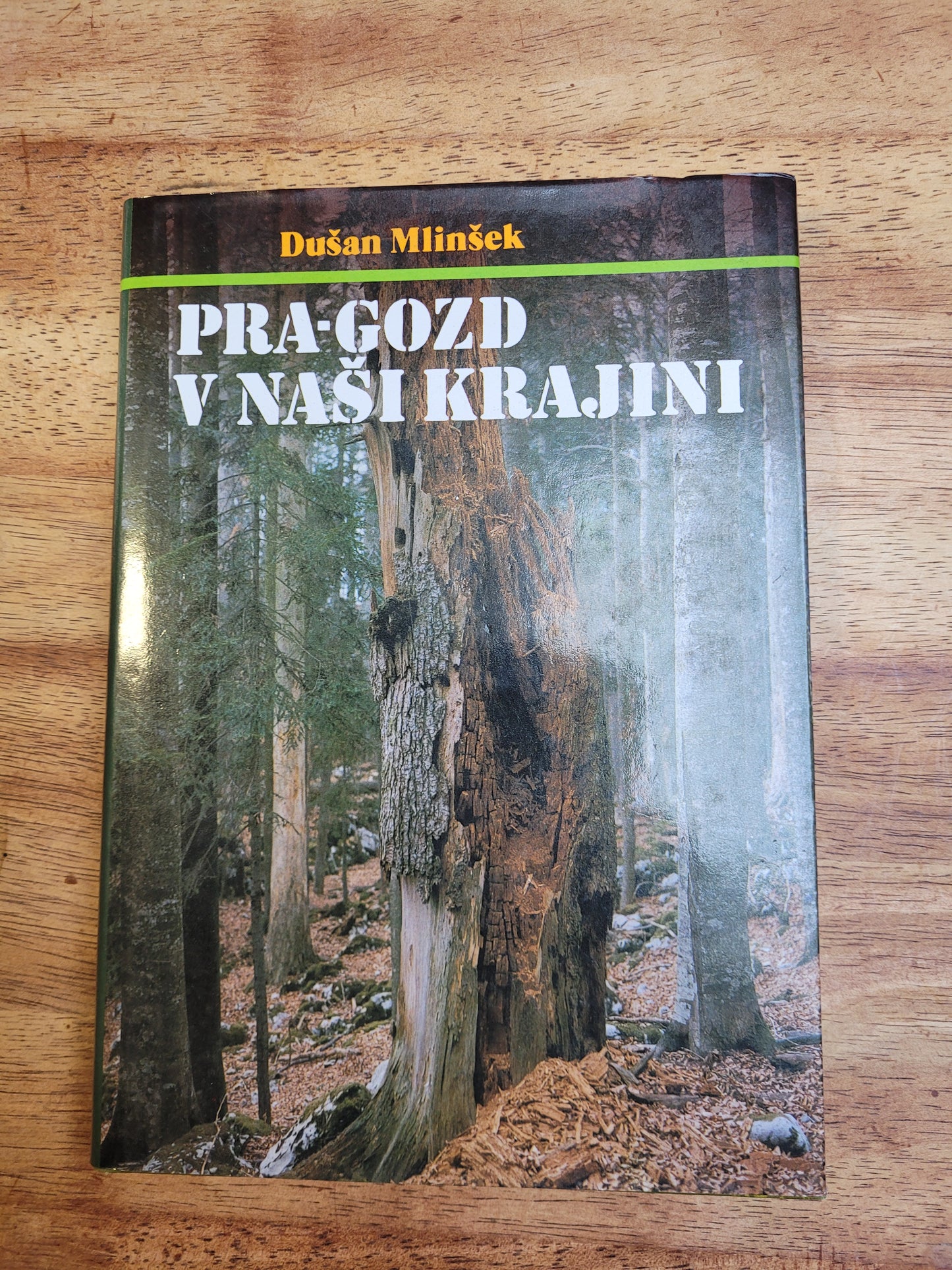 Pra-gozd v naši krajin,Dušan Mlinšek