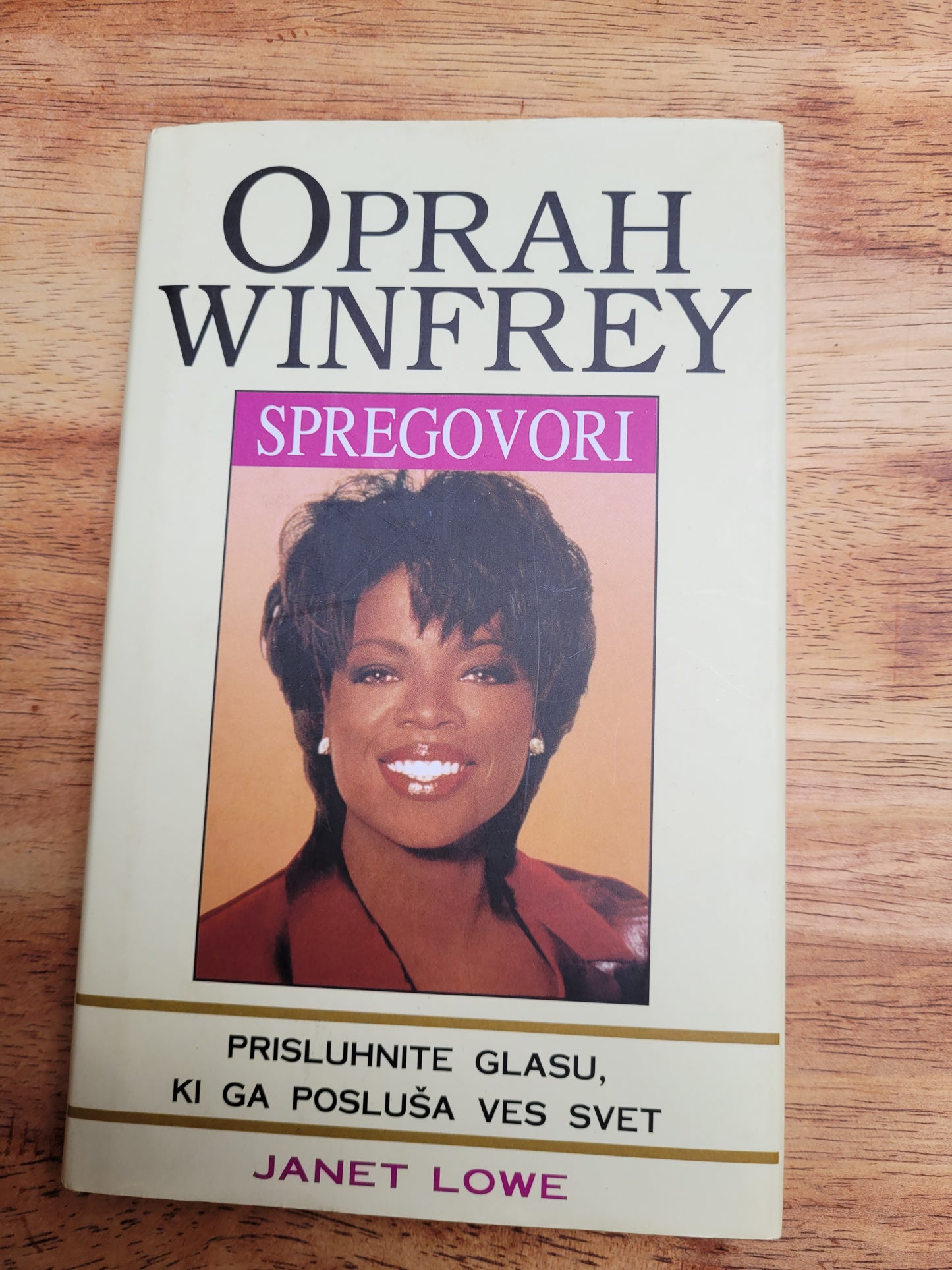 Spregovori Oprah Winfrey Janet Lowe