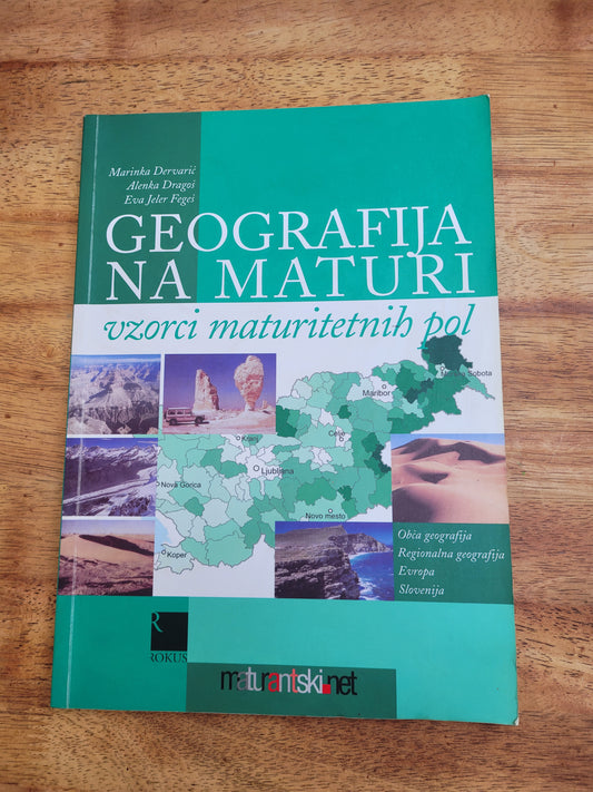 Geografija na maturi,vzorci maturitetnih pol